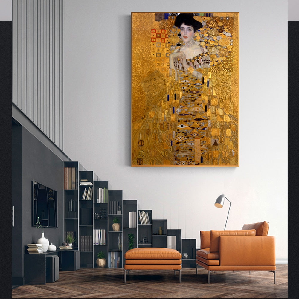 CORX Designs - Portrait of Adele Bloch-Bauer I by Gustav Klimt Canvas Art - Review