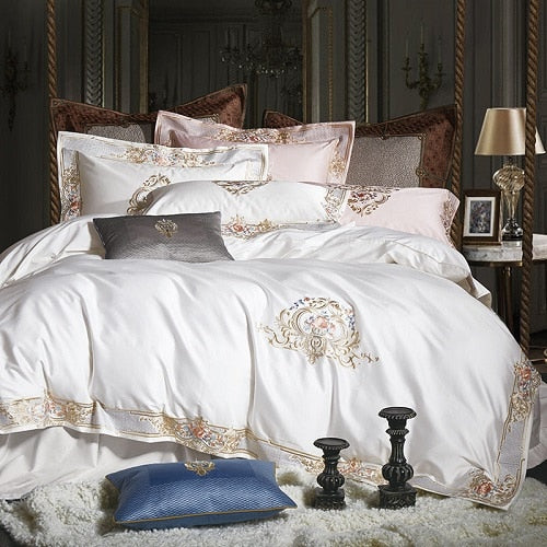 CORX Designs - Estelle Luxury Egyptian Cotton Duvet Cover Bedding Set - Review