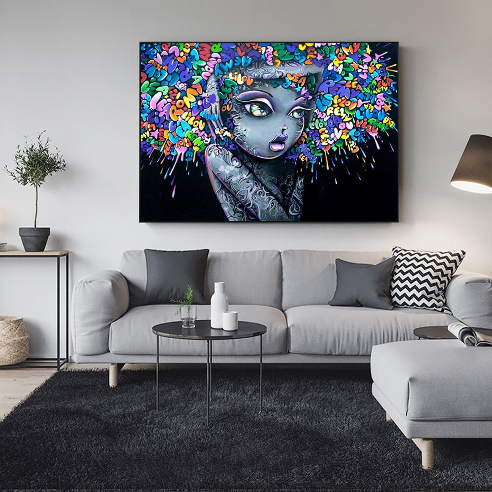 CORX Designs - Lovely Girls Graffiti Art Canvas - Review