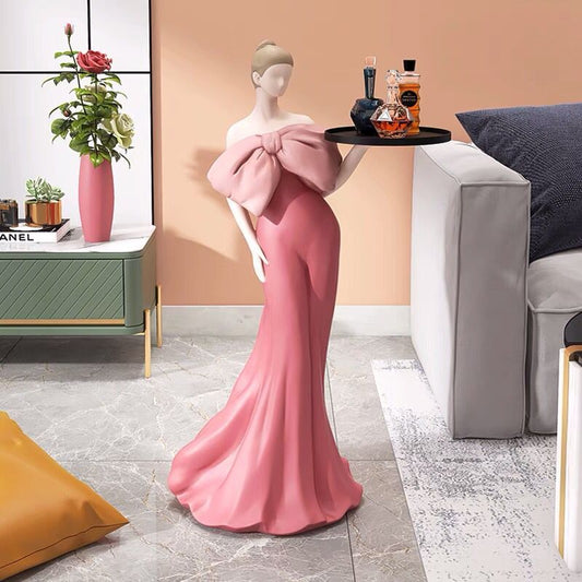 CORX Designs - Elegant Woman with Tray Large Statue - Review