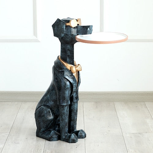 CORX Designs - Sitting Dog Tray Statue - Review