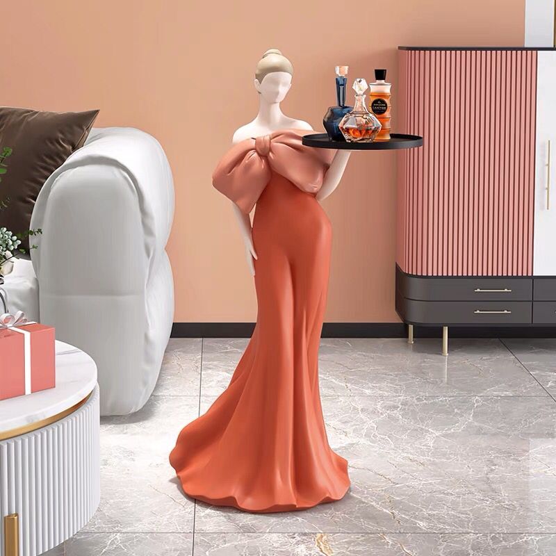 CORX Designs - Elegant Woman with Tray Large Statue - Review