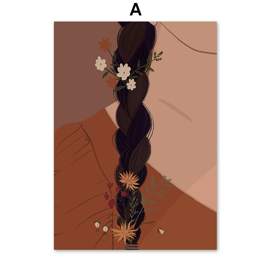 CORX Designs - Fashion Girl with Flower Canvas Art - Review