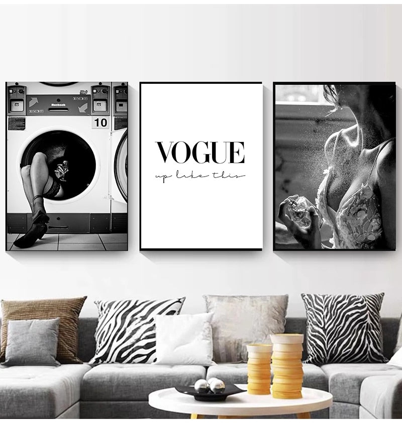 CORX Designs - Black and White Vintage Magazine Canvas Art - Review