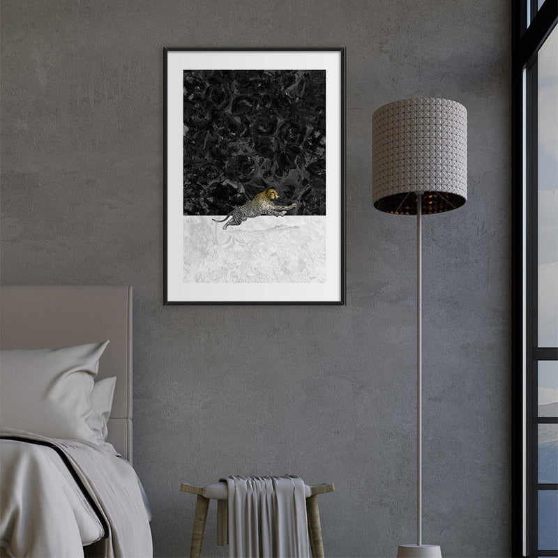 CORX Designs - Animal Black and White Background Canvas Art - Review