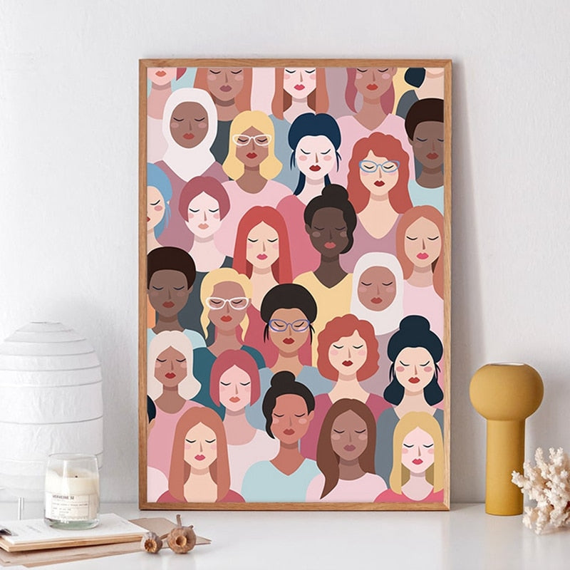 CORX Designs - Illustration Women with Closed Eyes Canvas Art - Review