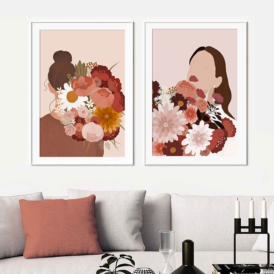 CORX Designs - Fashion Girl with Flower Canvas Art - Review