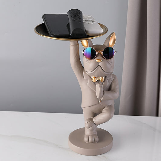 CORX Designs - Single Leg Stand Bulldog Tray Statue - Review