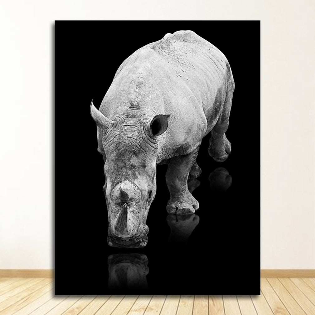 CORX Designs - Black and White Animal Wall Art Canvas - Review
