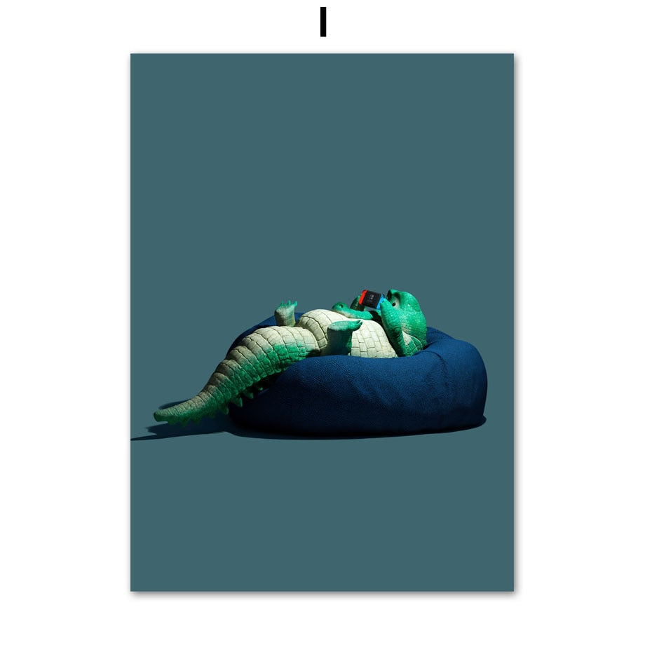 CORX Designs - Animal Play Games Canvas Art - Review