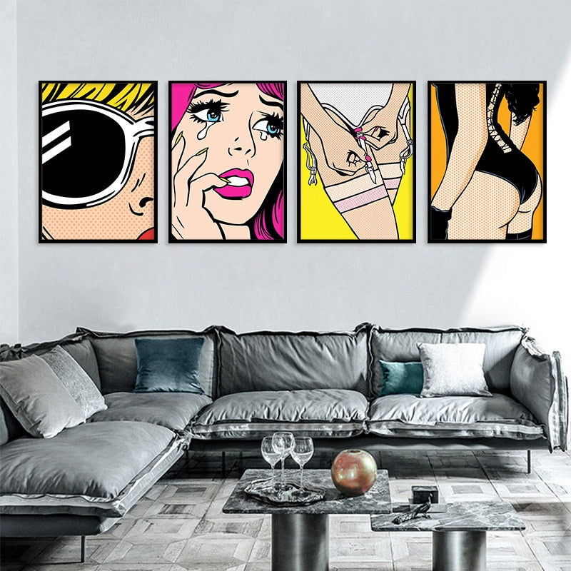 CORX Designs - Sexy American Comic Canvas Art - Review