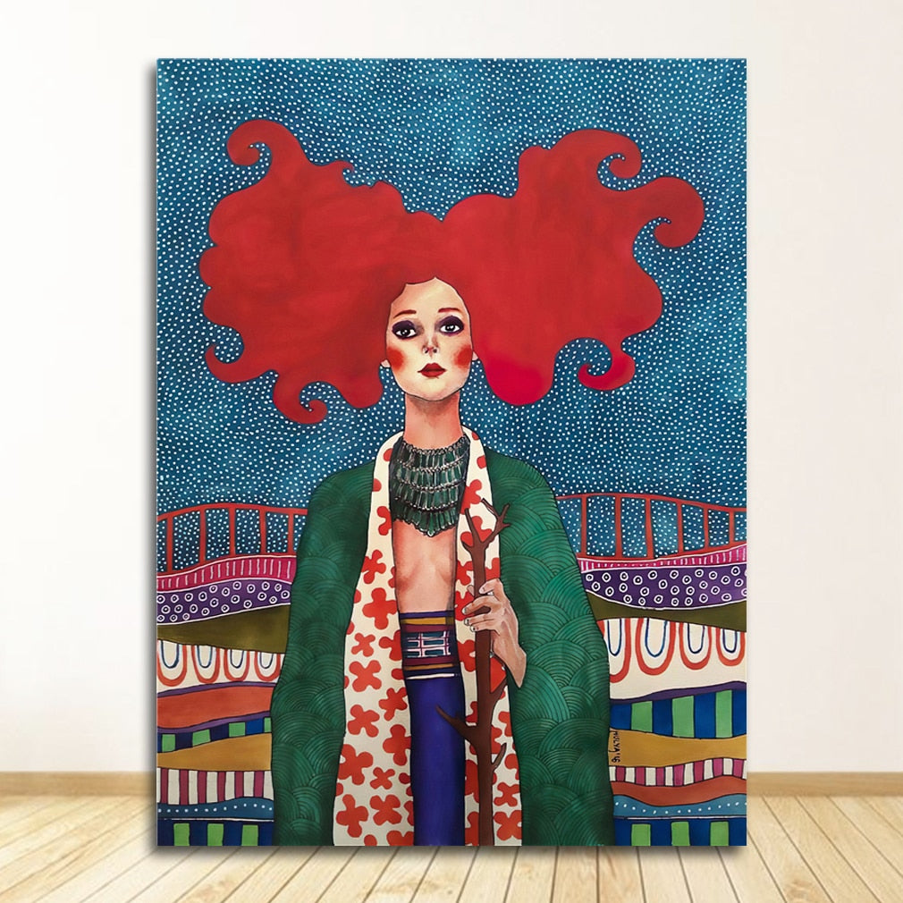 CORX Designs - Big Hair Girl Canvas Art - Review