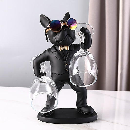 CORX Designs - Bulldog Butler Wine Glass Holder Statue - Review
