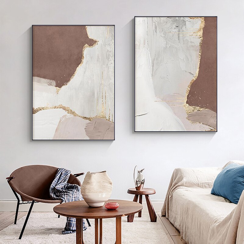 CORX Designs - Green White Gold Marble Canvas Art - Review