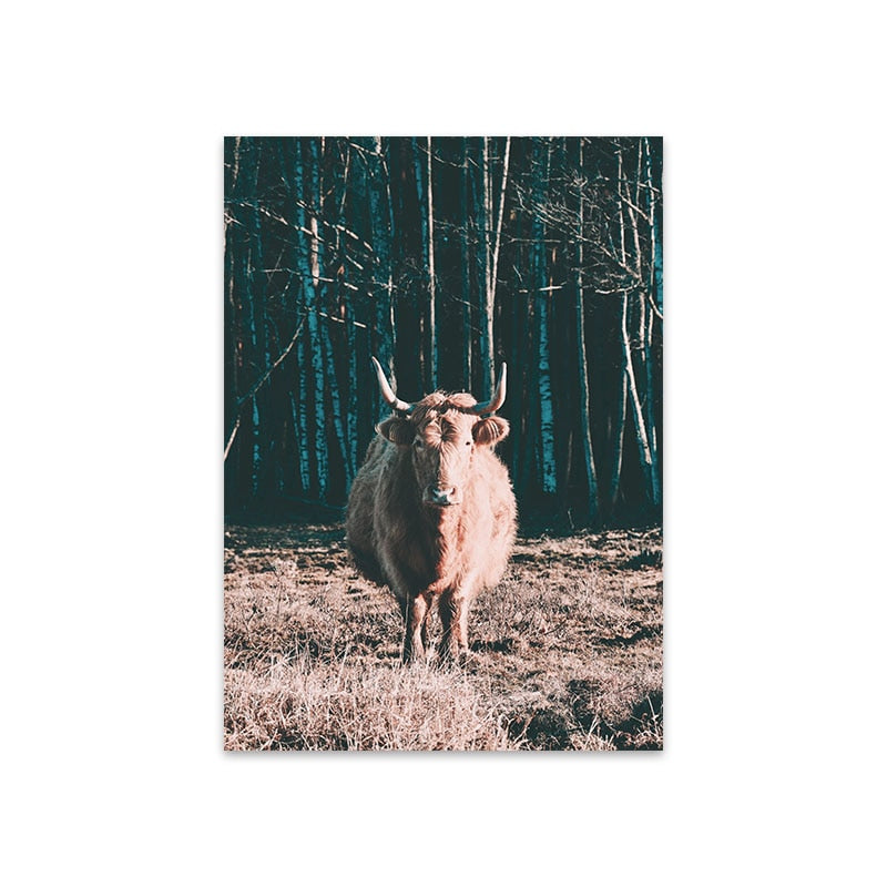 CORX Designs - Beautiful Landscape Yak Canvas Art - Review