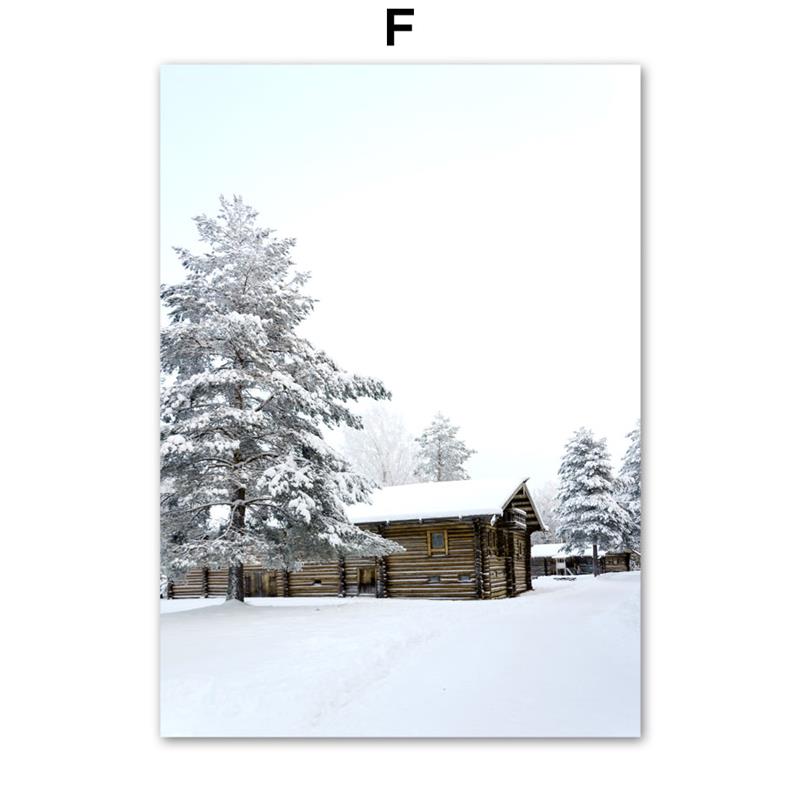 CORX Designs - Winter Snow Forest Pine Highland Cattle Canvas Art - Review
