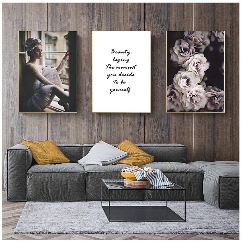 CORX Designs - Woman by the Window Pink Peony Canvas Art - Review