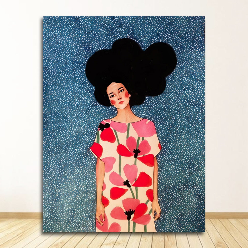 CORX Designs - Big Hair Girl Canvas Art - Review