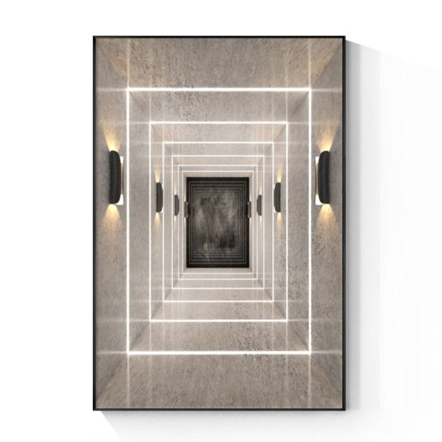 CORX Designs - Wall Lighting Visual Building Canvas Art - Review