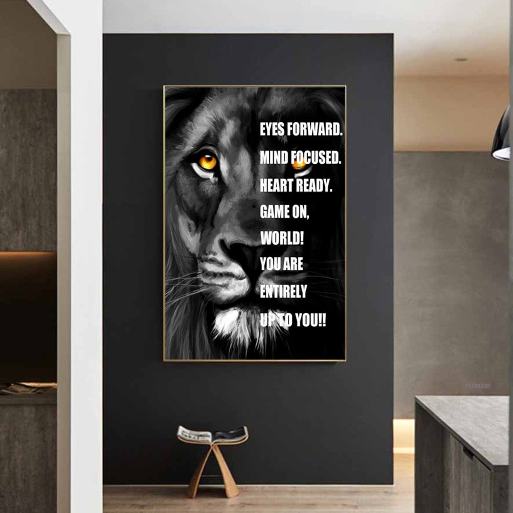 CORX Designs - Animal Inspirational Quotes Canvas Art - Review