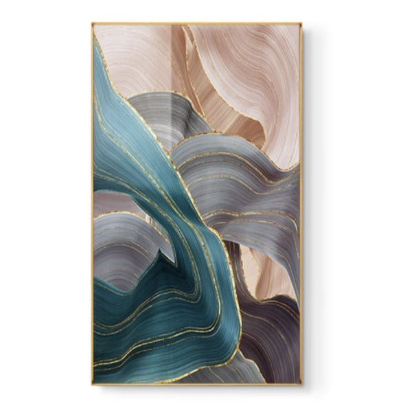CORX Designs - Abstract Luxury Ribbon Canvas Art - Review