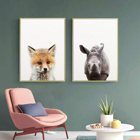 CORX Designs - Cute Animal Canvas Art - Review