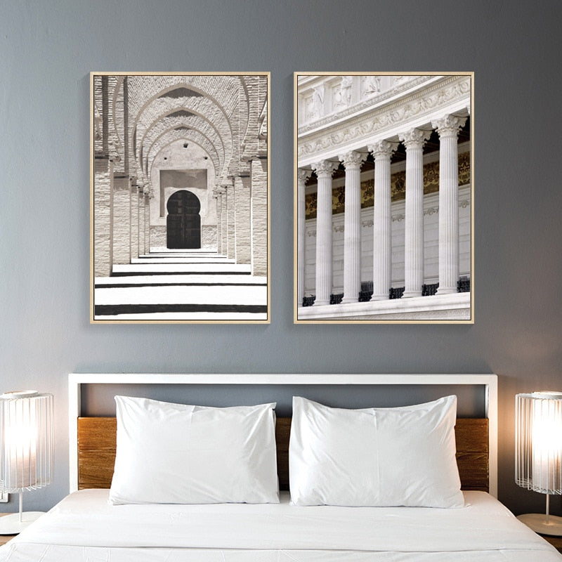 CORX Designs - Black And White Abstract Aesthetic Canvas Art - Review