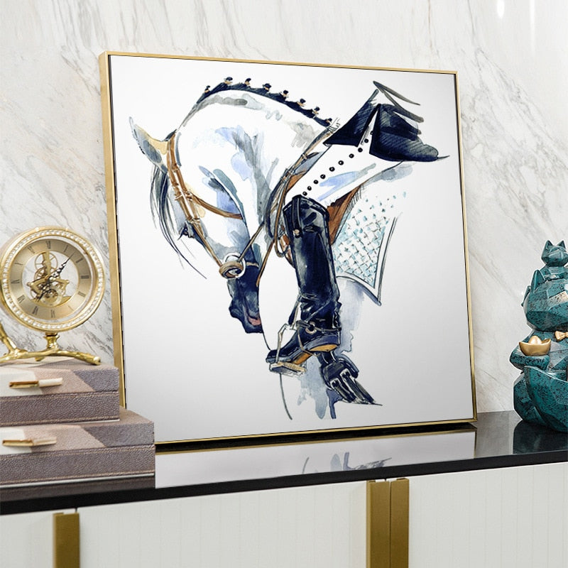 CORX Designs - Bowing Horse Canvas Art - Review