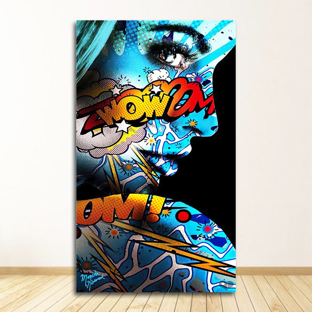 CORX Designs - Graffiti Women Portrait Canvas Art - Review