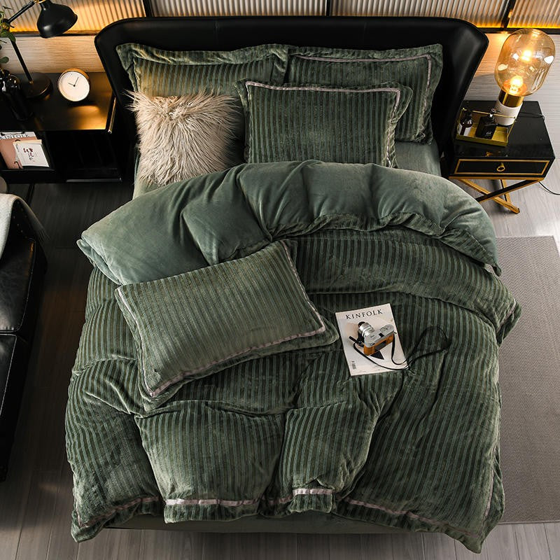 CORX Designs - Willow Velvet Duvet Cover Bedding Set - Review