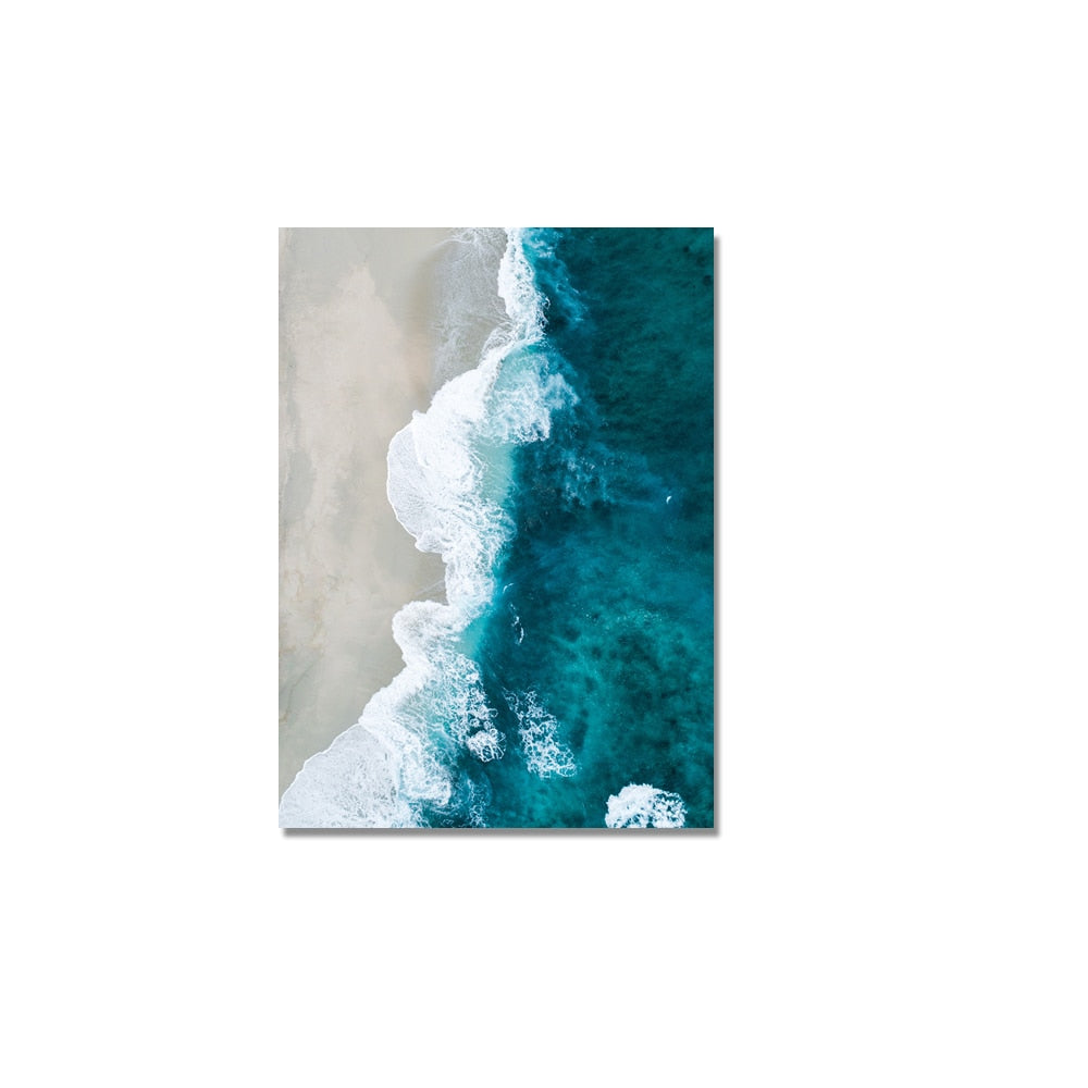 CORX Designs - Blue Waves Canvas Art - Review