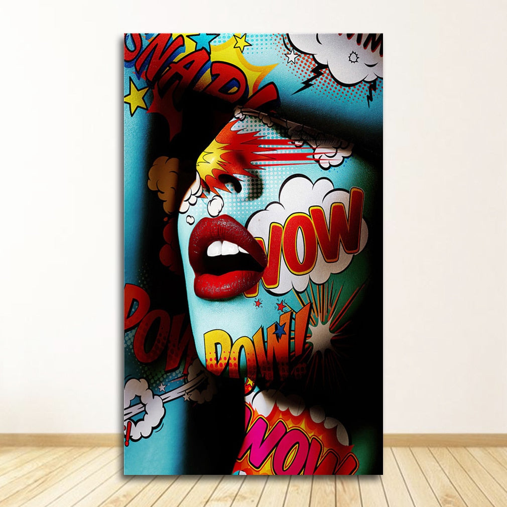 CORX Designs - Graffiti Women Portrait Canvas Art - Review