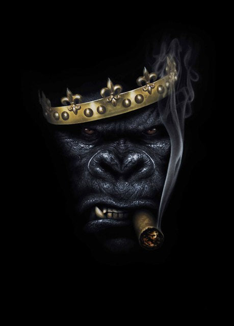 CORX Designs - Gorilla Smoking Cigar Canvas Art - Review