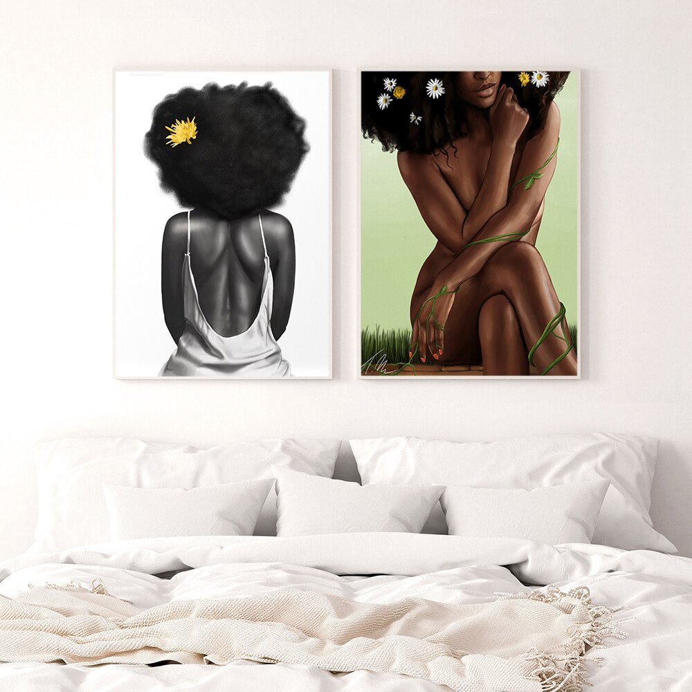 CORX Designs - Powerful Black Woman Canvas Art - Review