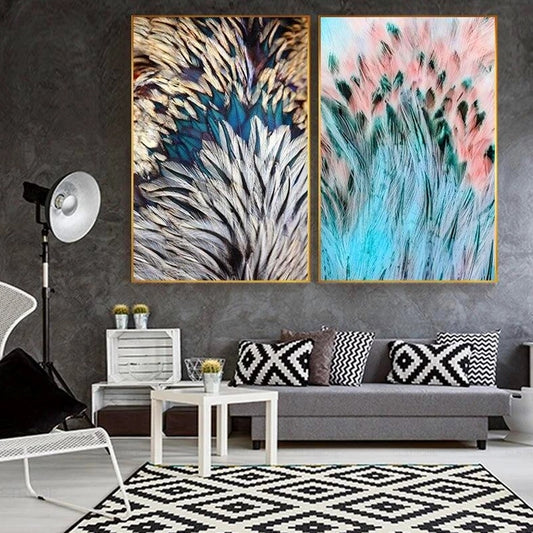 CORX Designs - Luxury Feathers Canvas Art - Review
