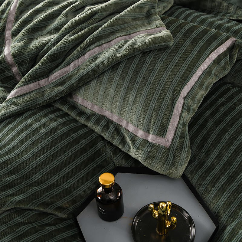 CORX Designs - Willow Velvet Duvet Cover Bedding Set - Review