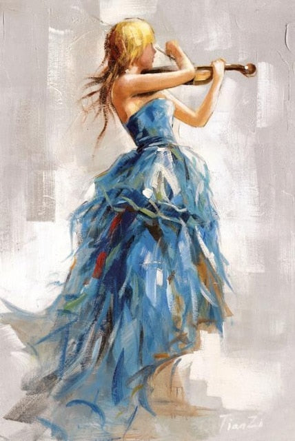 CORX Designs - Violin and Dancing Woman Canvas Art - Review