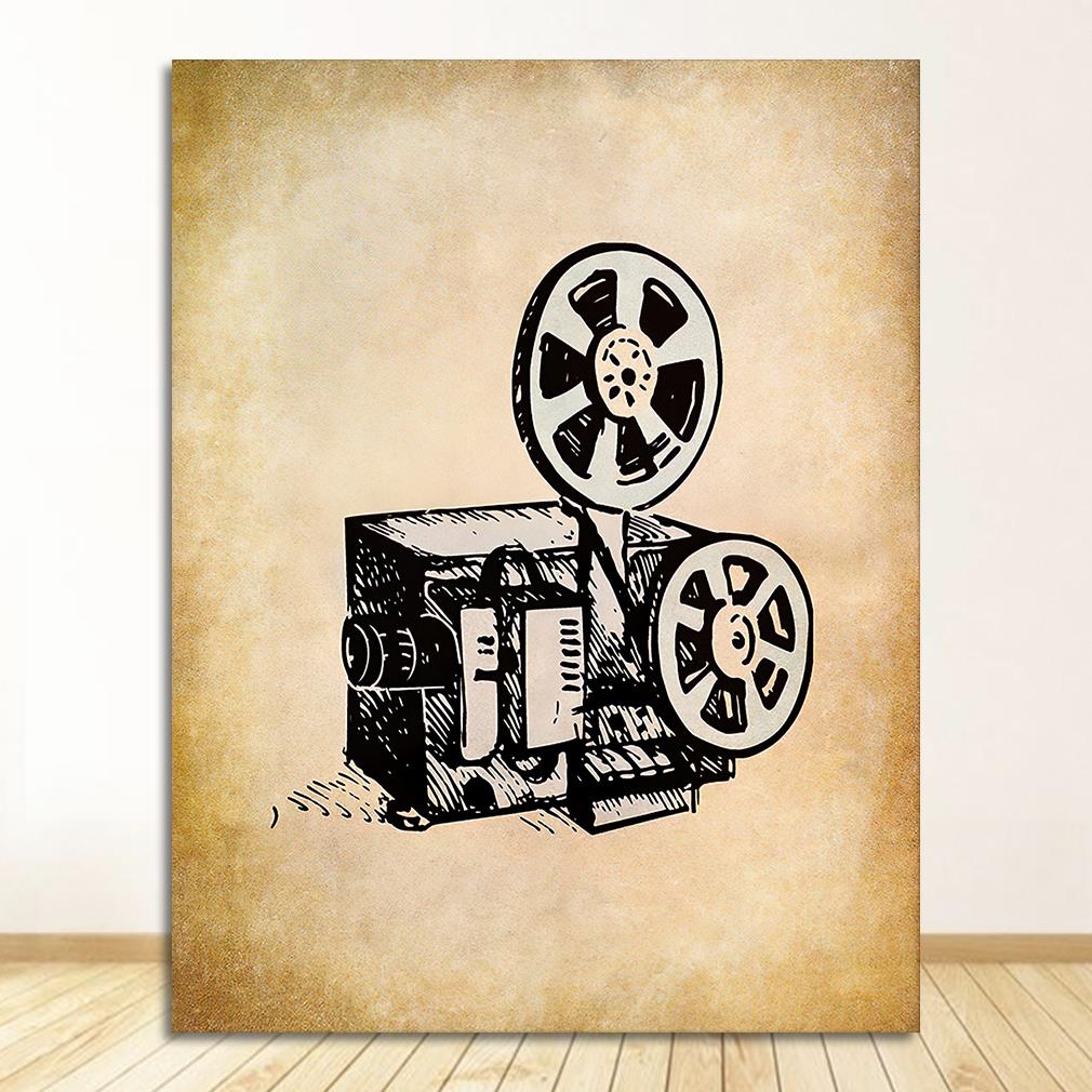 CORX Designs - Movie Theater Popcorn Vintage Art Canvas - Review