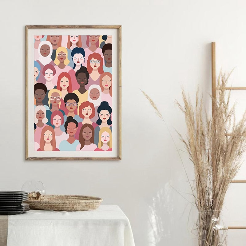 CORX Designs - Illustration Women with Closed Eyes Canvas Art - Review