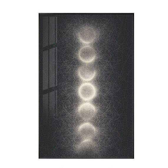 CORX Designs - Modern Abstract Moon Eclipse Canvas Art - Review