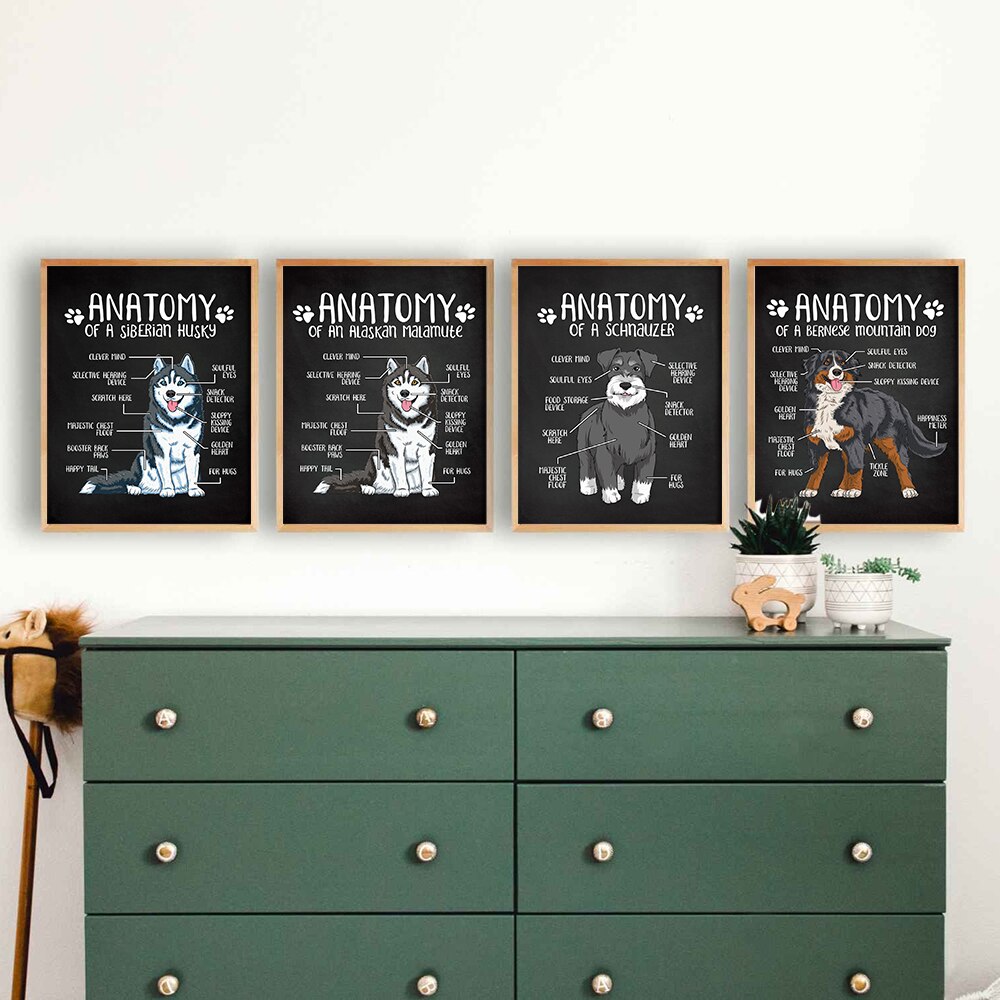 CORX Designs - Anatomy of Dogs Canvas Art - Review