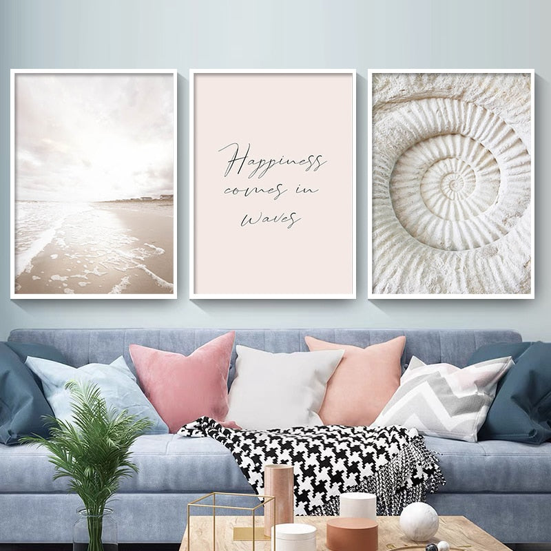 CORX Designs - Blue Ocean Sea Wave Landscape Canvas Art - Review