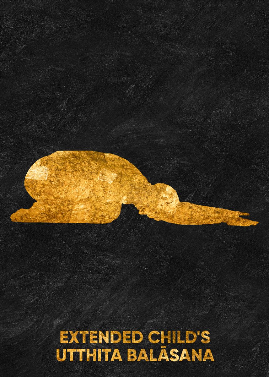 CORX Designs - Yoga Pose Gold Canvas Art - Review