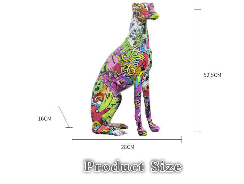 CORX Designs - Graffiti Greyhound Resin Statue - Review