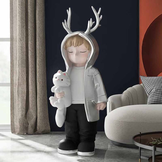 CORX Designs - Boy Antler Hoodie Statue - Review