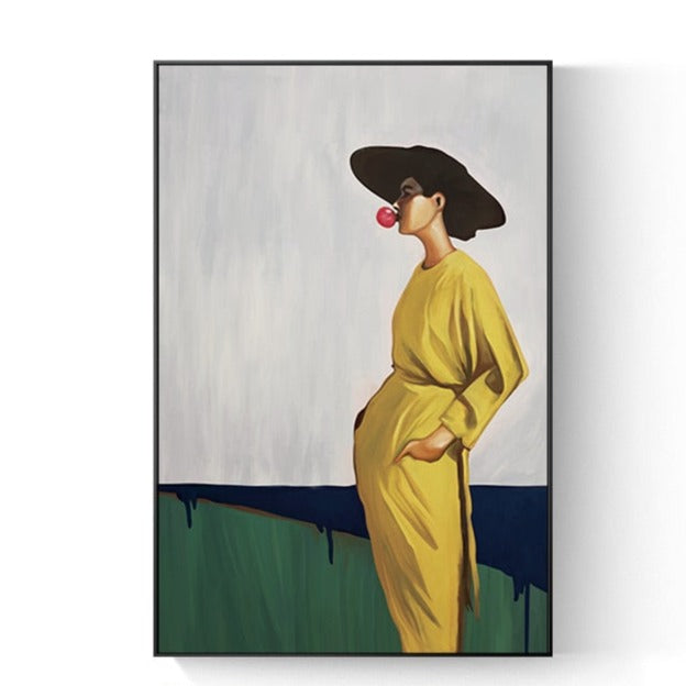 CORX Designs - Feather Woman Fashion Canvas Art - Review