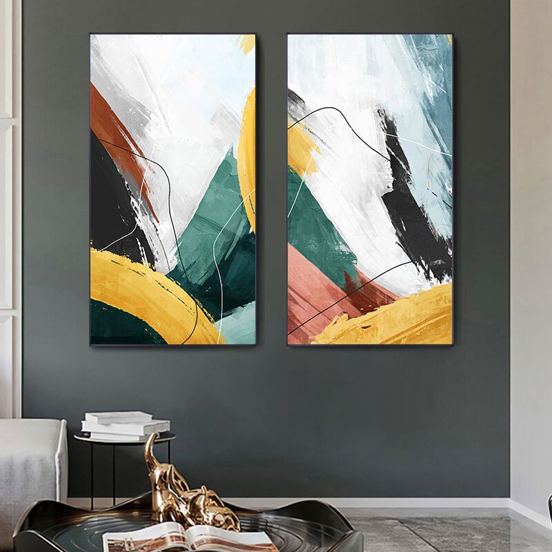 CORX Designs - Abstract Colorful Paint Canvas Art - Review