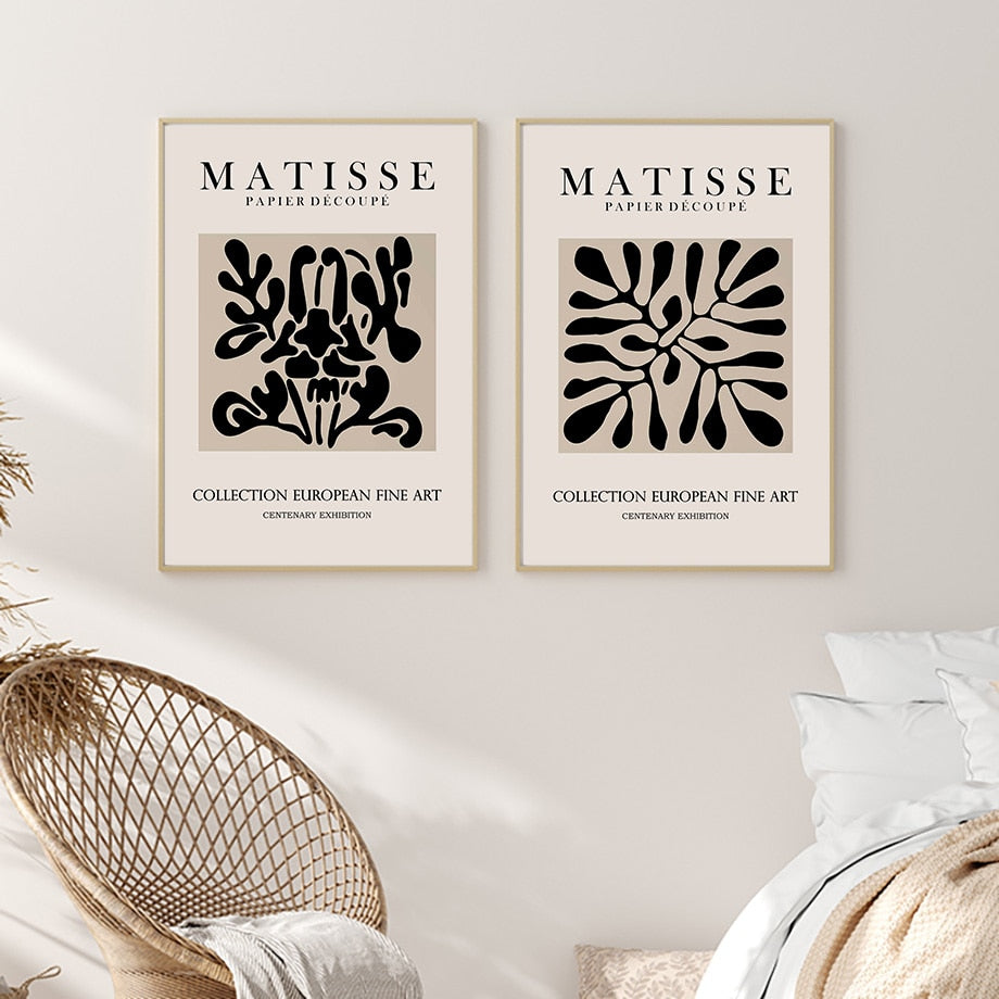 CORX Designs - Abstract Matisse Picasso Face Pigeon Leaf Canvas Art - Review