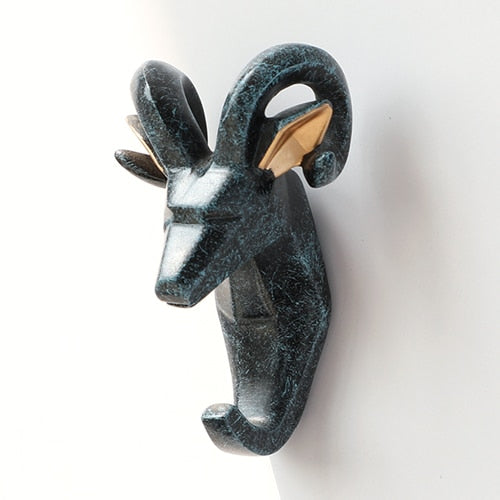 CORX Designs - Animal Head Sticker Hook Statue - Review