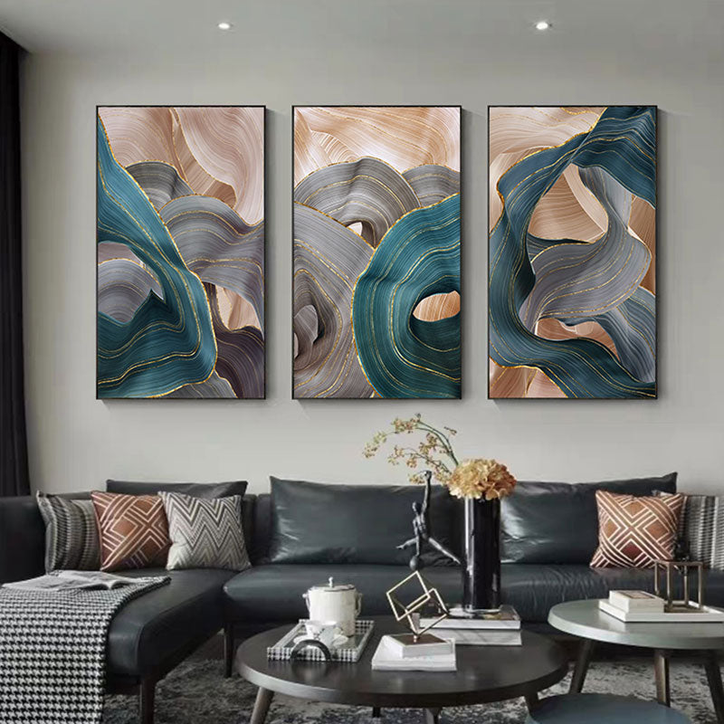 CORX Designs - Abstract Luxury Ribbon Canvas Art - Review